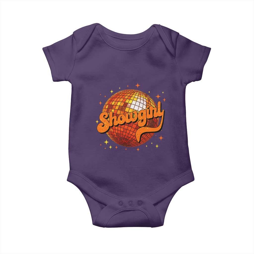 Showgirl Baby Onesie Orange Show Girl Concert Country Music Fan Gift