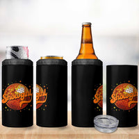 Showgirl 4 in 1 Can Cooler Tumbler Orange Show Girl Concert Country Music Fan Gift