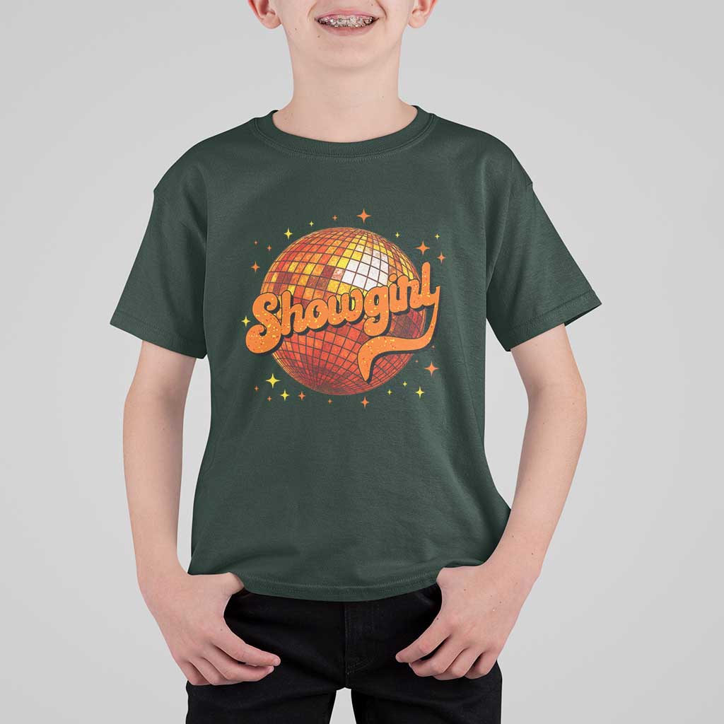 Showgirl T Shirt For Kid Orange Show Girl Concert Country Music Fan Gift