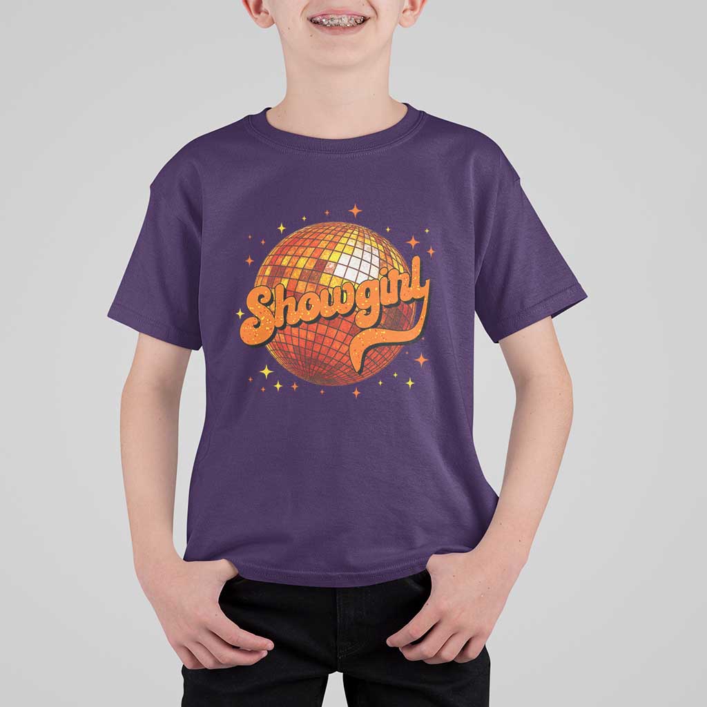 Showgirl T Shirt For Kid Orange Show Girl Concert Country Music Fan Gift
