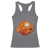 Showgirl Racerback Tank Top Orange Show Girl Concert Country Music Fan Gift