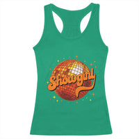 Showgirl Racerback Tank Top Orange Show Girl Concert Country Music Fan Gift