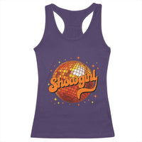Showgirl Racerback Tank Top Orange Show Girl Concert Country Music Fan Gift
