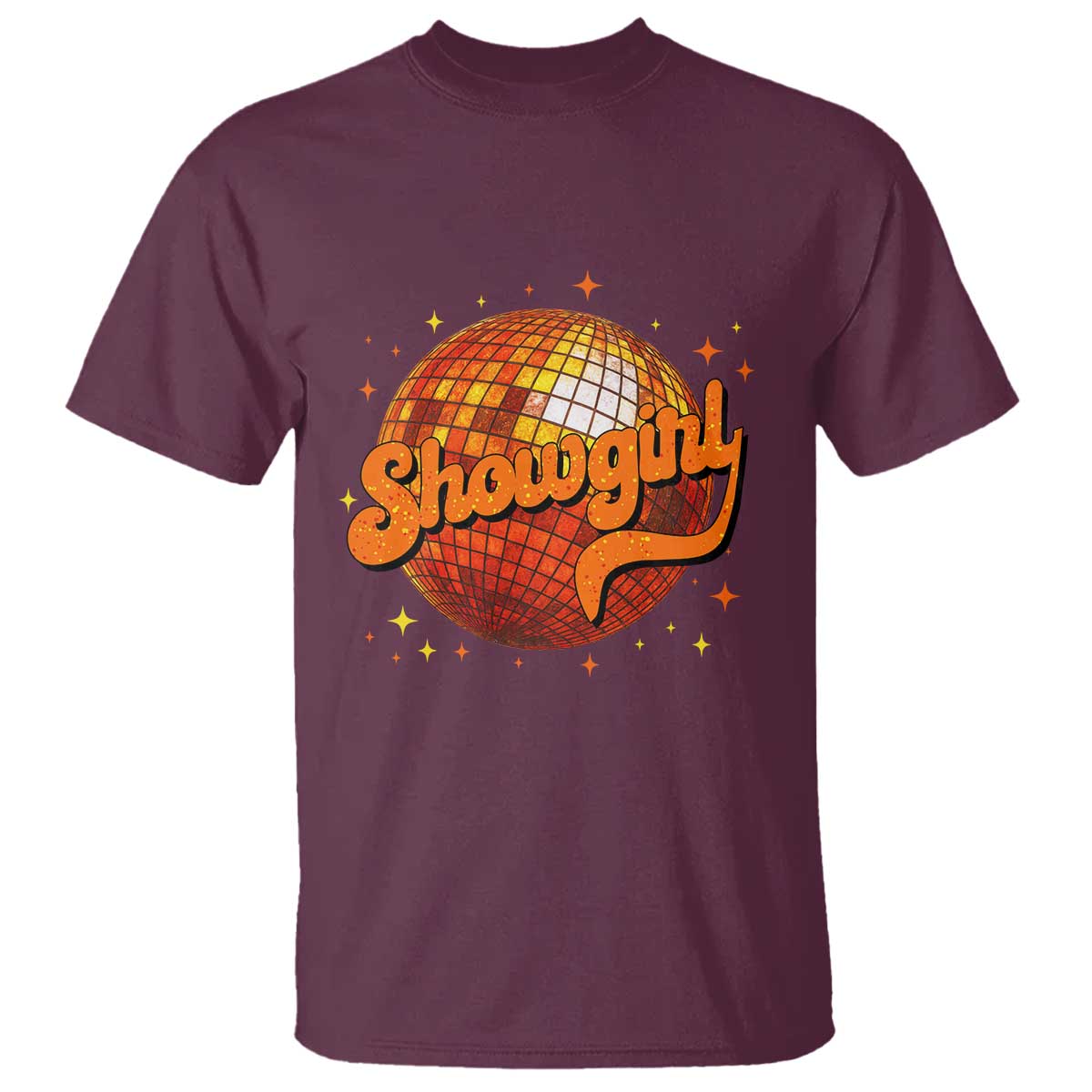 Showgirl T Shirt Orange Show Girl Concert Country Music Fan Gift