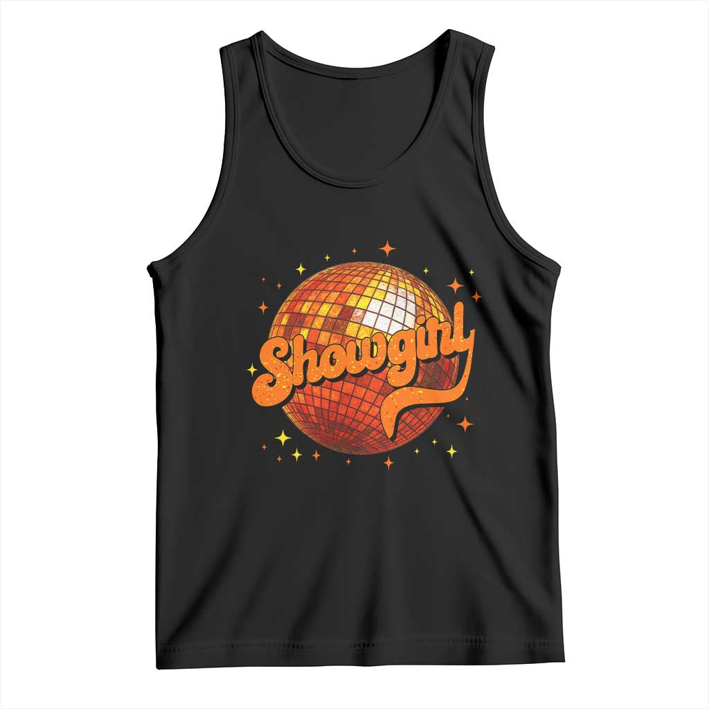 Showgirl Tank Top Orange Show Girl Concert Country Music Fan Gift