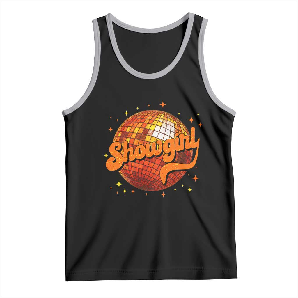 Showgirl Tank Top Orange Show Girl Concert Country Music Fan Gift