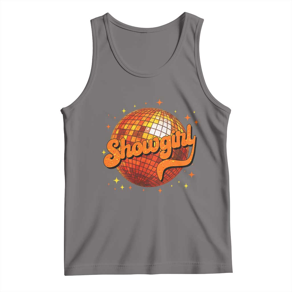 Showgirl Tank Top Orange Show Girl Concert Country Music Fan Gift