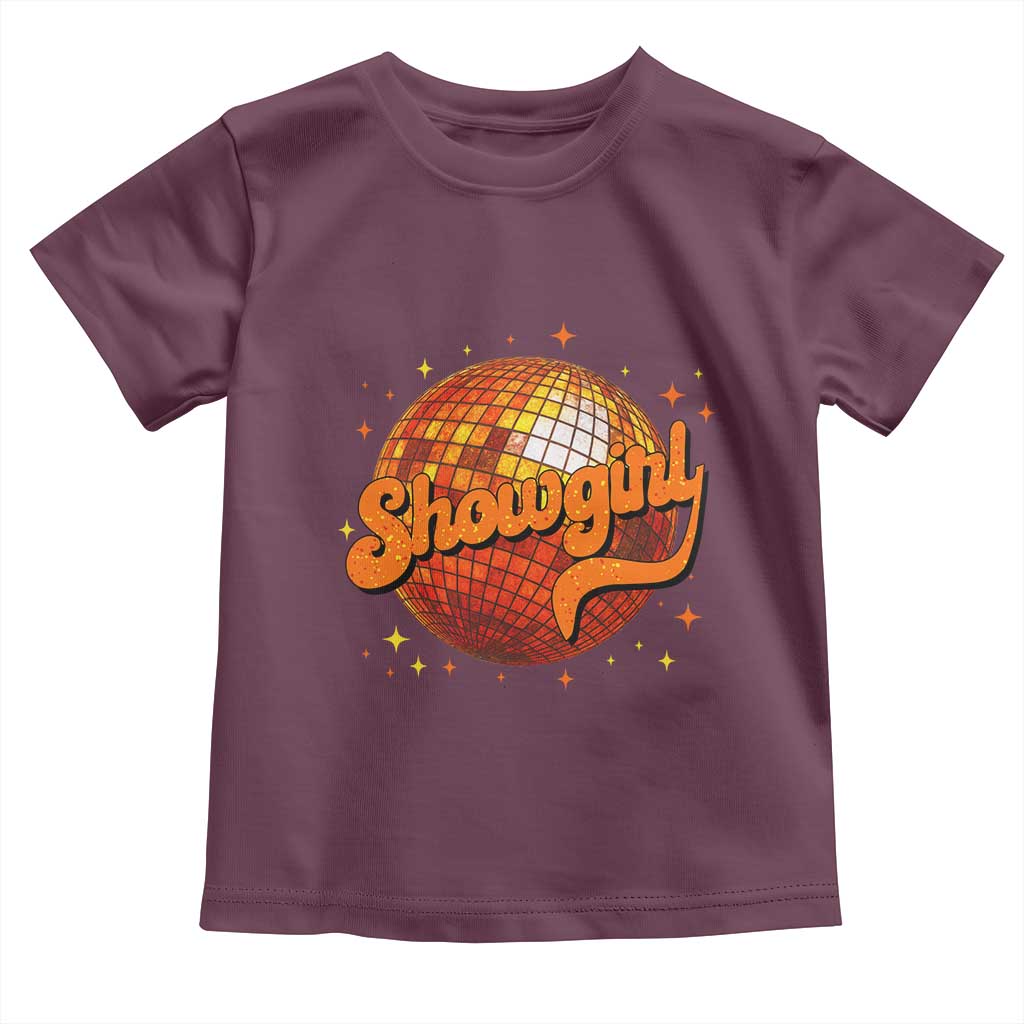 Showgirl Toddler T Shirt Orange Show Girl Concert Country Music Fan Gift