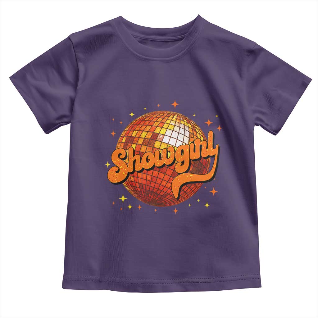 Showgirl Toddler T Shirt Orange Show Girl Concert Country Music Fan Gift