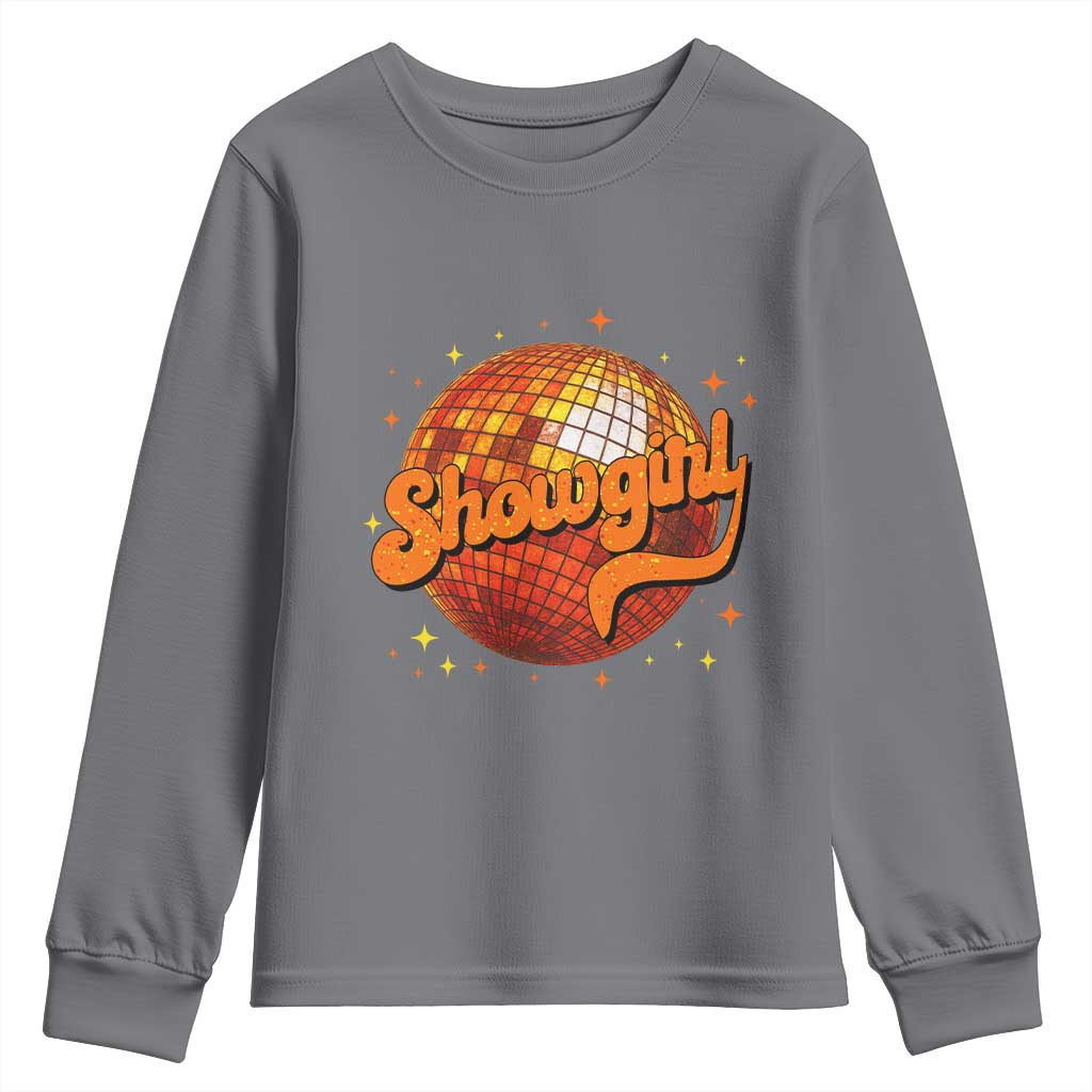 Showgirl Youth Sweatshirt Orange Show Girl Concert Country Music Fan Gift