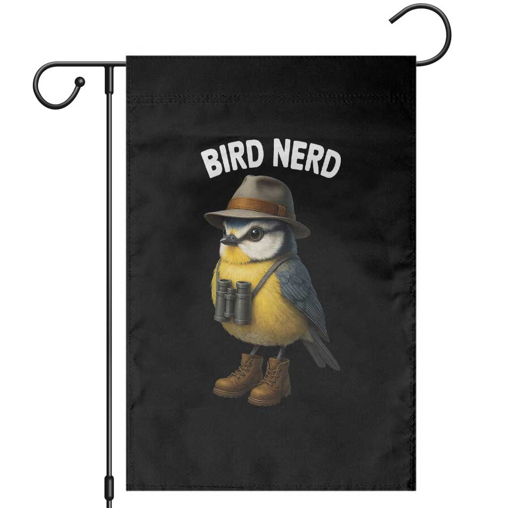 Bird Nerd Garden Flag Funny Birding Bird Lover Watcher Twitcher - Wonder Print Shop