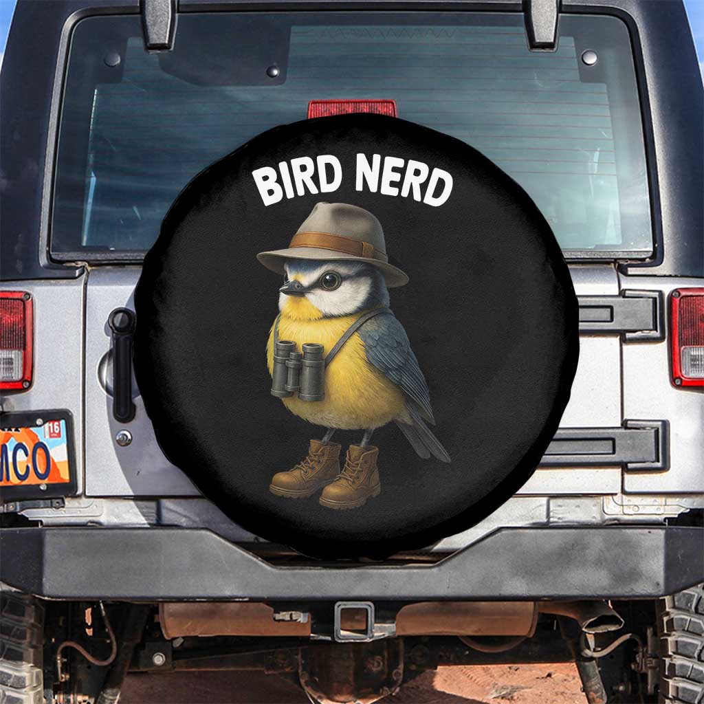 Bird Nerd Spare Tire Cover Funny Birding Bird Lover Watcher Twitcher - Wonder Print Shop