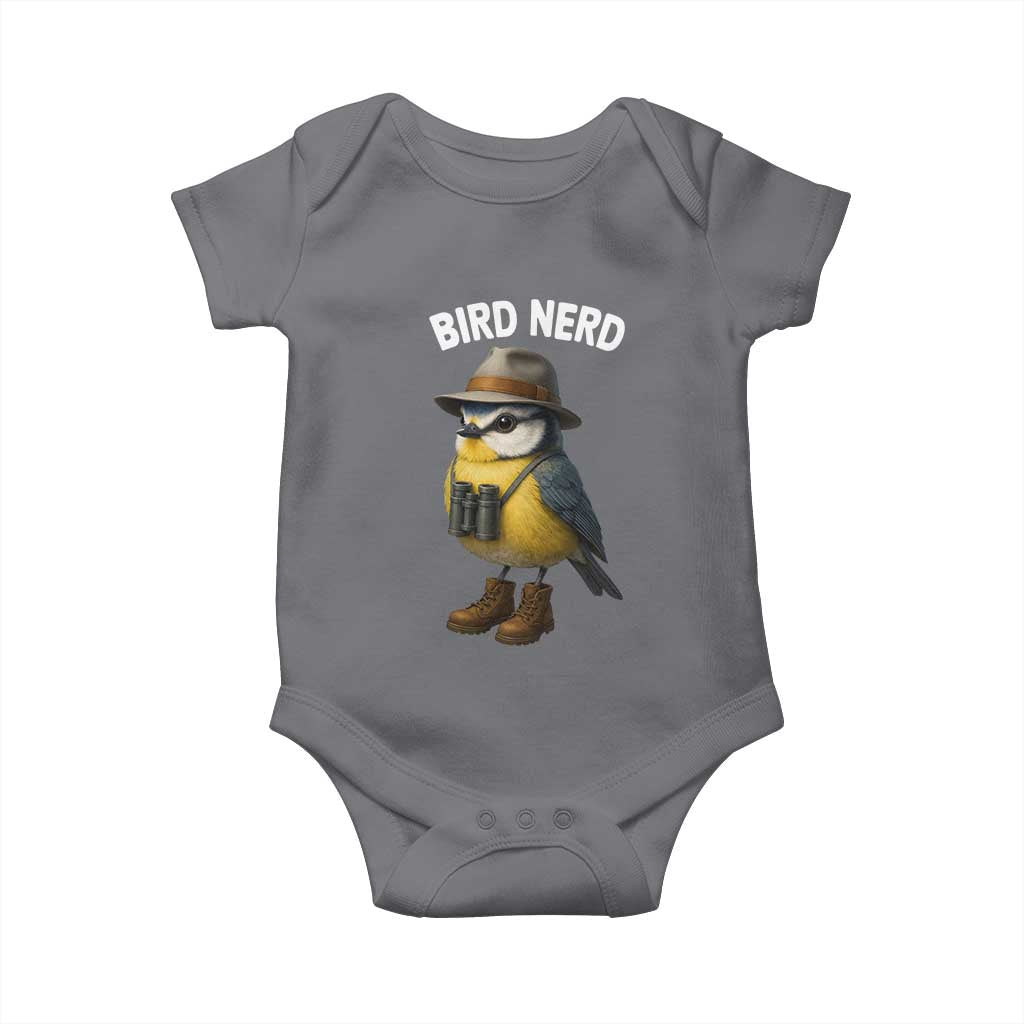 Bird Nerd Baby Onesie Funny Birding Bird Lover Watcher Twitcher - Wonder Print Shop