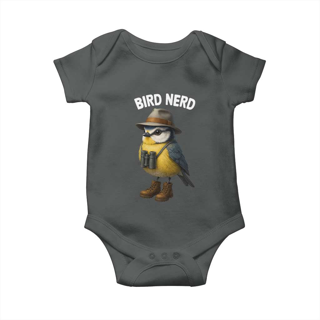 Bird Nerd Baby Onesie Funny Birding Bird Lover Watcher Twitcher - Wonder Print Shop