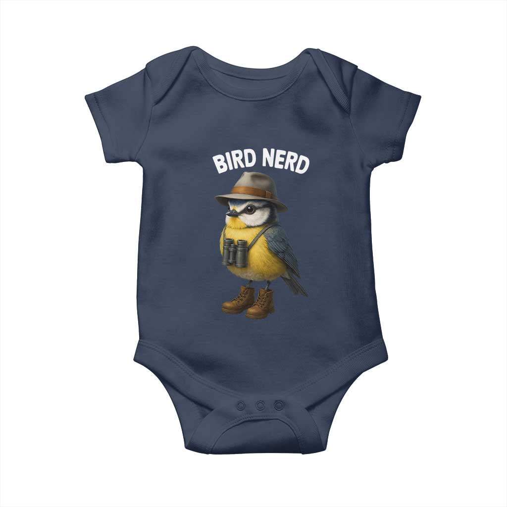 Bird Nerd Baby Onesie Funny Birding Bird Lover Watcher Twitcher - Wonder Print Shop