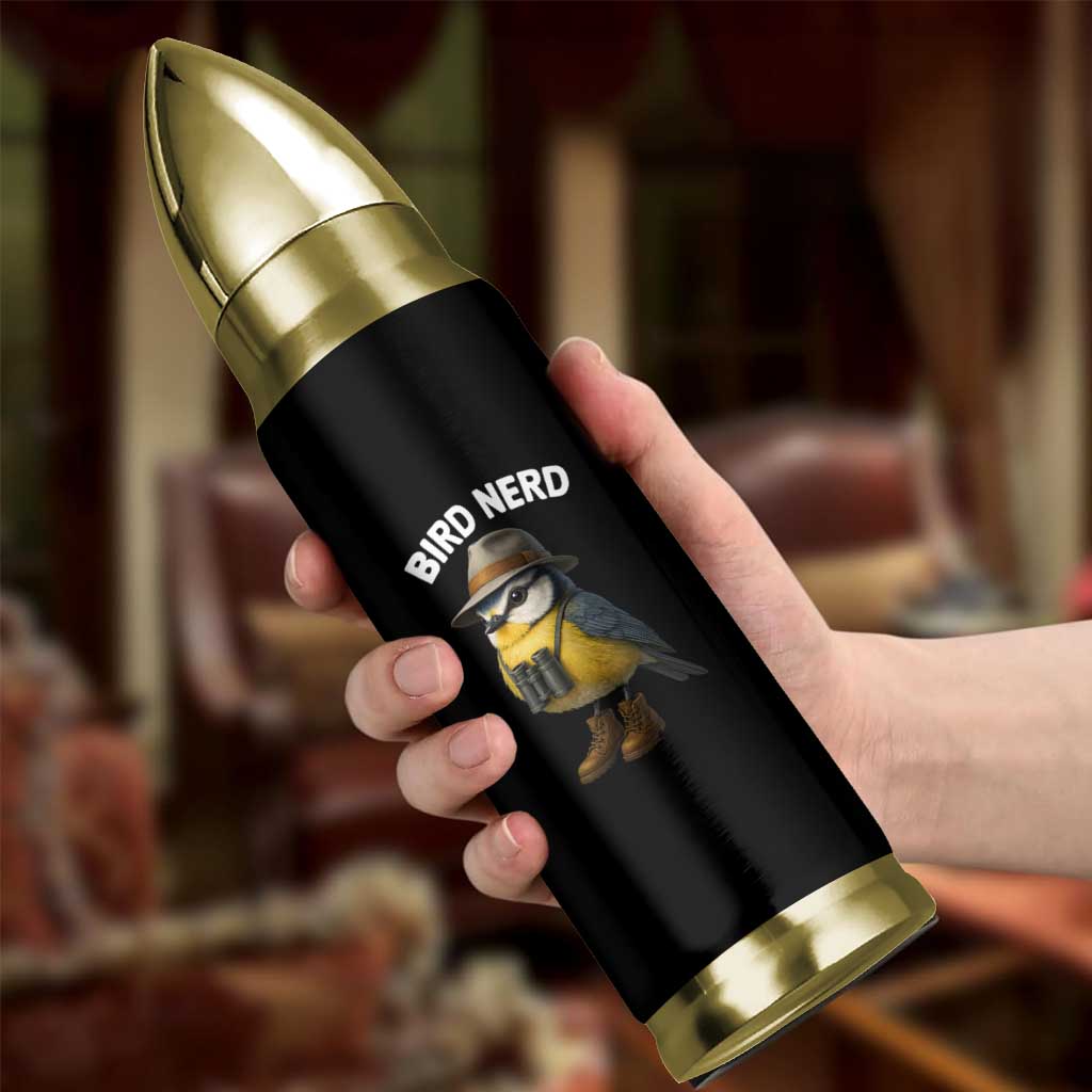 Bird Nerd Bullet Tumbler Funny Birding Bird Lover Watcher Twitcher - Wonder Print Shop