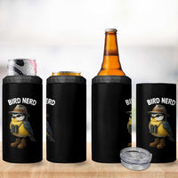 Bird Nerd 4 in 1 Can Cooler Tumbler Funny Birding Bird Lover Watcher Twitcher - Wonder Print Shop