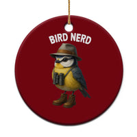 Bird Nerd Ceramic Ornament Funny Birding Bird Lover Watcher Twitcher - Wonder Print Shop