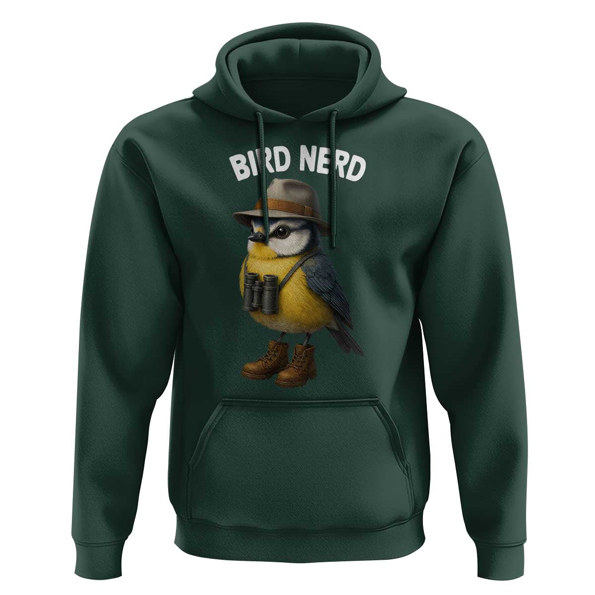 Bird Nerd Hoodie Funny Birding Bird Lover Watcher Twitcher - Wonder Print Shop