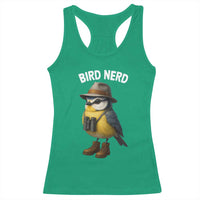 Bird Nerd Racerback Tank Top Funny Birding Bird Lover Watcher Twitcher - Wonder Print Shop