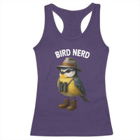 Bird Nerd Racerback Tank Top Funny Birding Bird Lover Watcher Twitcher - Wonder Print Shop