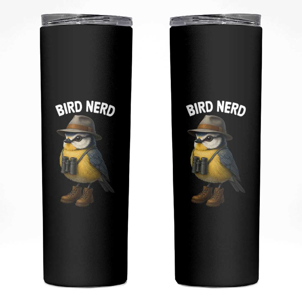 Bird Nerd Skinny Tumbler Funny Birding Bird Lover Watcher Twitcher - Wonder Print Shop