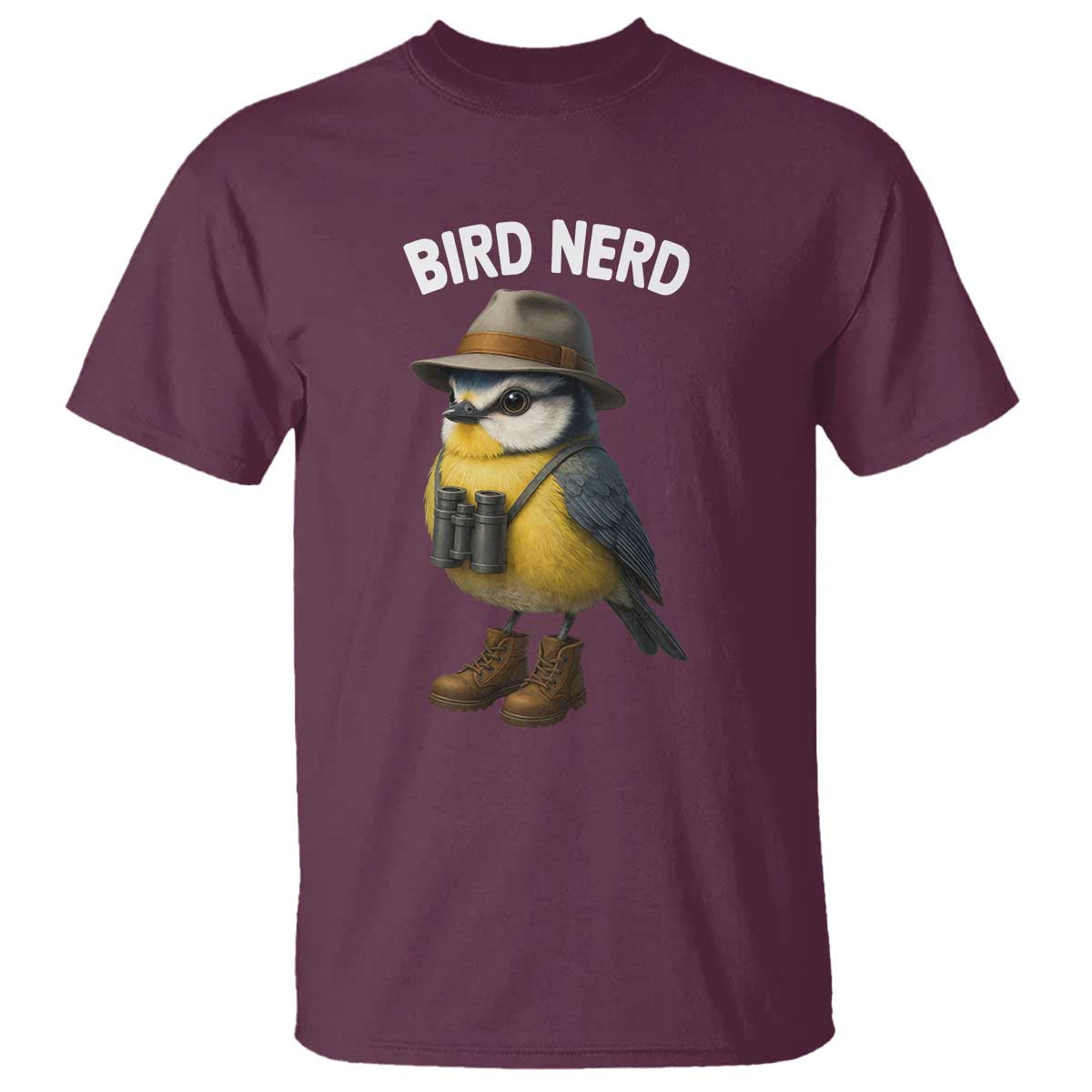 Bird Nerd T Shirt Funny Birding Bird Lover Watcher Twitcher - Wonder Print Shop