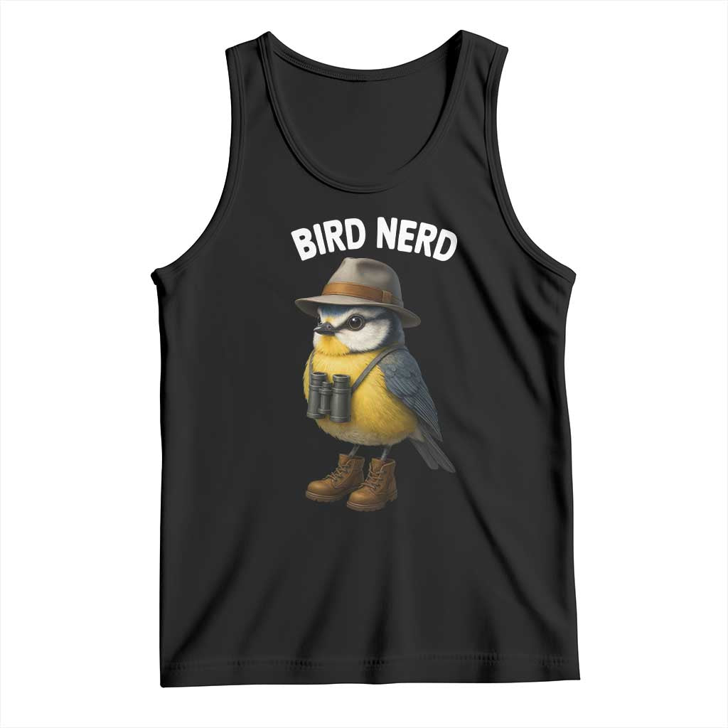 Bird Nerd Tank Top Funny Birding Bird Lover Watcher Twitcher - Wonder Print Shop
