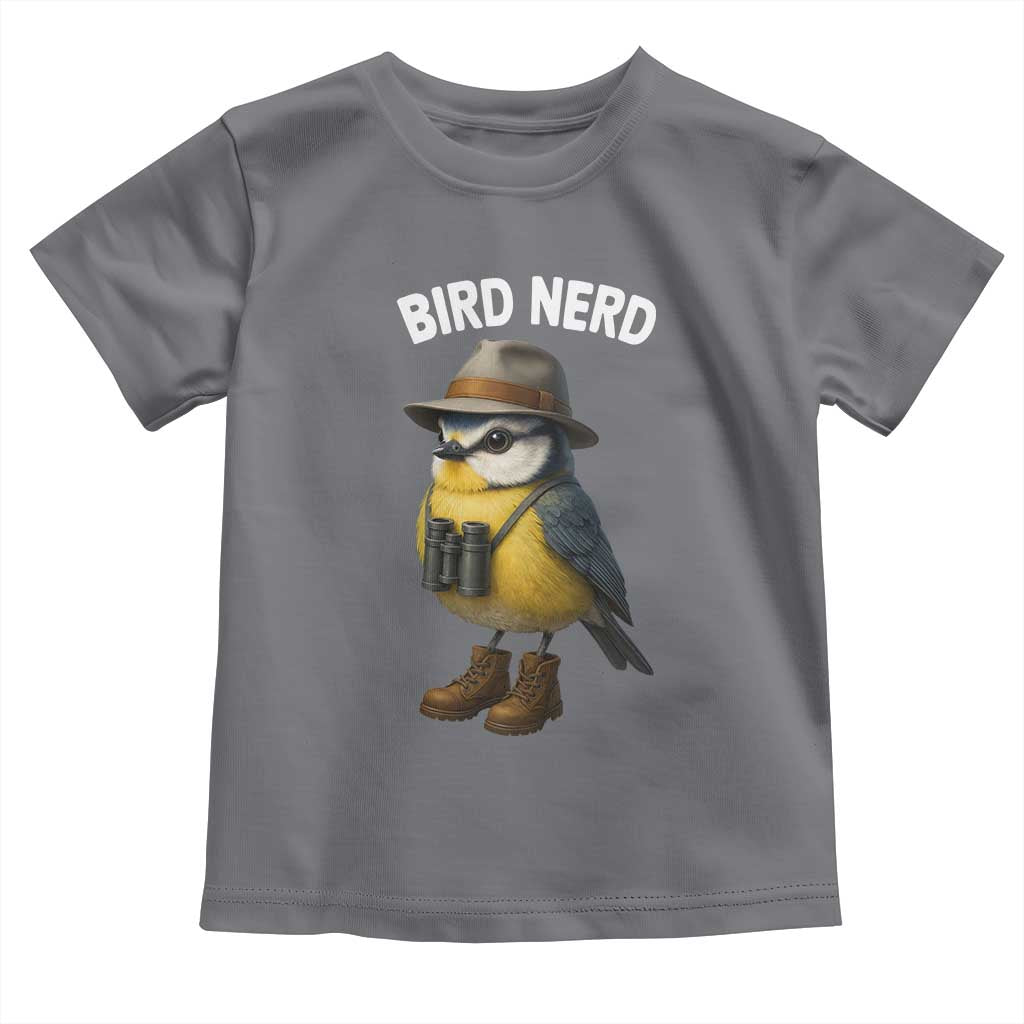 Bird Nerd Toddler T Shirt Funny Birding Bird Lover Watcher Twitcher - Wonder Print Shop