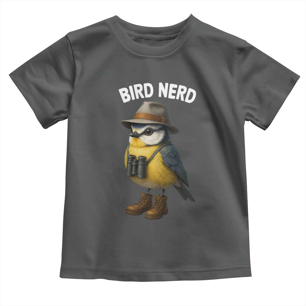 Bird Nerd Toddler T Shirt Funny Birding Bird Lover Watcher Twitcher - Wonder Print Shop