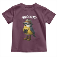 Bird Nerd Toddler T Shirt Funny Birding Bird Lover Watcher Twitcher - Wonder Print Shop