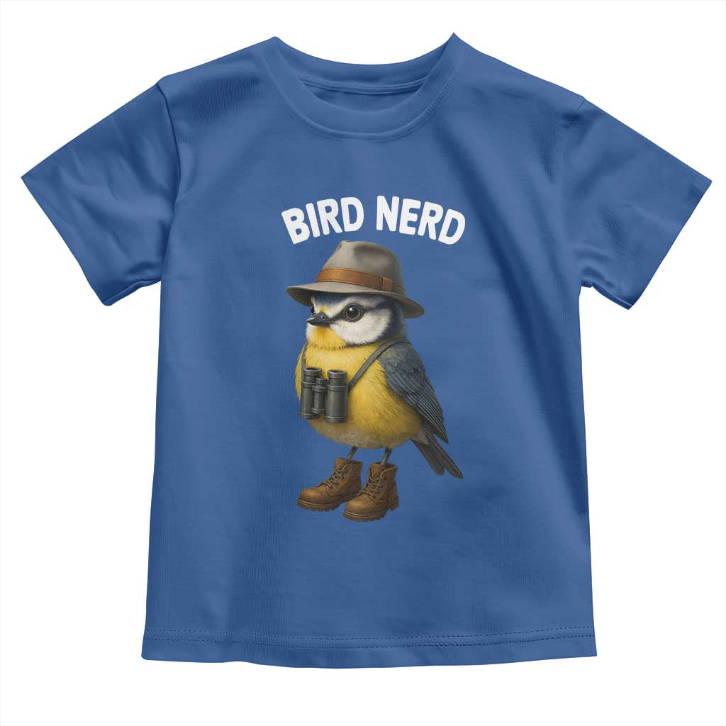 Bird Nerd Toddler T Shirt Funny Birding Bird Lover Watcher Twitcher - Wonder Print Shop