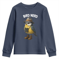 Bird Nerd Youth Sweatshirt Funny Birding Bird Lover Watcher Twitcher - Wonder Print Shop