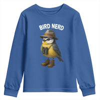 Bird Nerd Youth Sweatshirt Funny Birding Bird Lover Watcher Twitcher - Wonder Print Shop