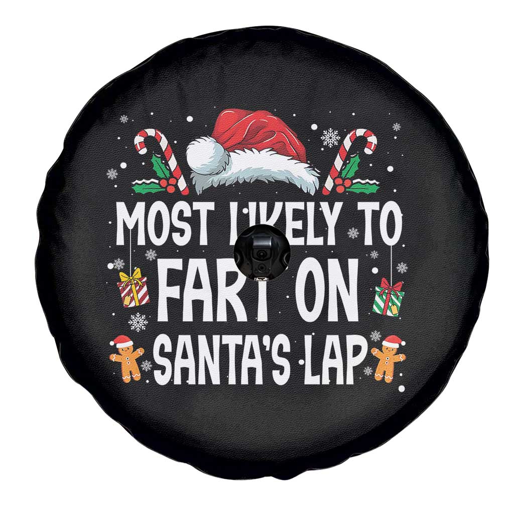 Family Matching Christmas Spare Tire Cover Most Likely To Fart On Santa's Lap - Wonder Print Shop