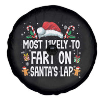 Family Matching Christmas Spare Tire Cover Most Likely To Fart On Santa's Lap - Wonder Print Shop