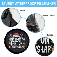 Family Matching Christmas Spare Tire Cover Most Likely To Fart On Santa's Lap - Wonder Print Shop