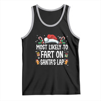 Family Matching Christmas Tank Top Most Likely To Fart On Santa's Lap - Wonder Print Shop