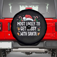 Family Matching Christmas Spare Tire Cover Funny Most Likely To Get Sassy With Santa - Wonder Print Shop