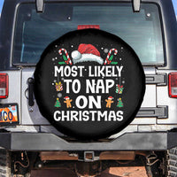 Family Matching Christmas Spare Tire Cover Most Likely To Nap On Xmas - Wonder Print Shop