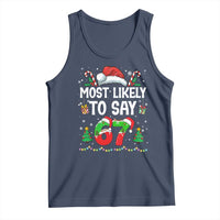 67 Christmas Tank Top Most Likely To 6 7 Meme Gen Alpha Slang - Wonder Print Shop