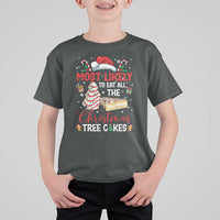 Funny Christmas Squad T Shirt For Kid Most Likely To Eat All The Christmas Tree Cakes - Wonder Print Shop