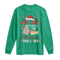 Funny Christmas Squad Long Sleeve Shirt Most Likely To Eat All The Christmas Tree Cakes - Wonder Print Shop