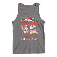 Funny Christmas Squad Tank Top Most Likely To Eat All The Christmas Tree Cakes - Wonder Print Shop