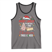 Funny Christmas Squad Tank Top Most Likely To Eat All The Christmas Tree Cakes - Wonder Print Shop