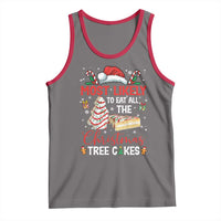 Funny Christmas Squad Tank Top Most Likely To Eat All The Christmas Tree Cakes - Wonder Print Shop