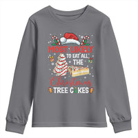 Funny Christmas Squad Youth Sweatshirt Most Likely To Eat All The Christmas Tree Cakes - Wonder Print Shop
