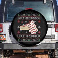 Debbies Christmas Tree Cake Spare Tire Cover Out Here Lookin Like A Snack - Wonder Print Shop