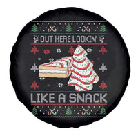 Debbies Christmas Tree Cake Spare Tire Cover Out Here Lookin Like A Snack - Wonder Print Shop