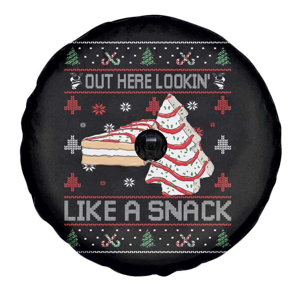 Debbies Christmas Tree Cake Spare Tire Cover Out Here Lookin Like A Snack - Wonder Print Shop